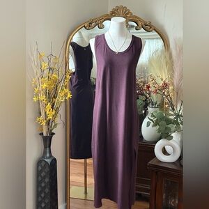 Fabletics Cloud Jersey Midi Dress NWT